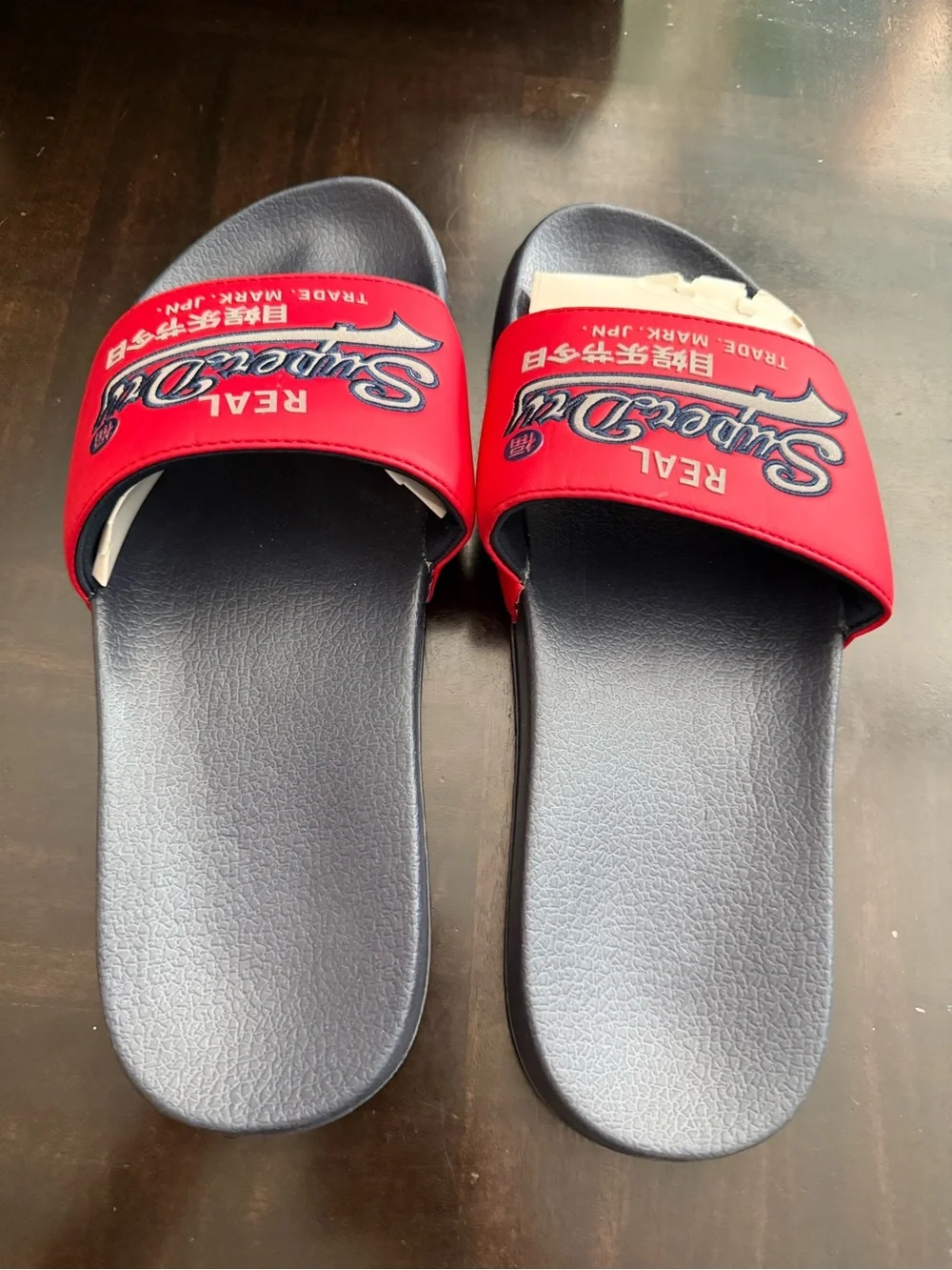 Superdry Men's CNY Pool Slide Slipper Size US 13/14, UK 12/13, EU 46:47,